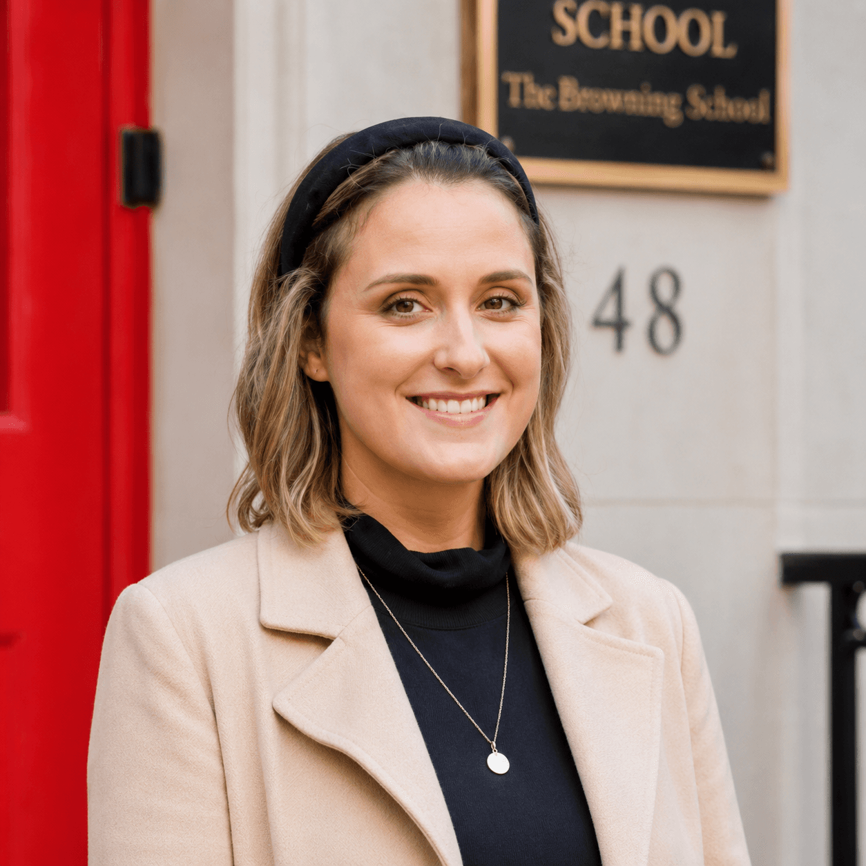 Professional headshot of Julia Scheibe, American Prep Academy team member